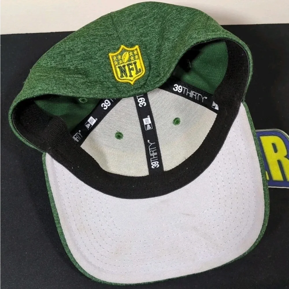 New Era Green Bay Packers NFL Hat 39Thirty On Field Stretch Fit Men Small/Medium - Picture 5 of 6